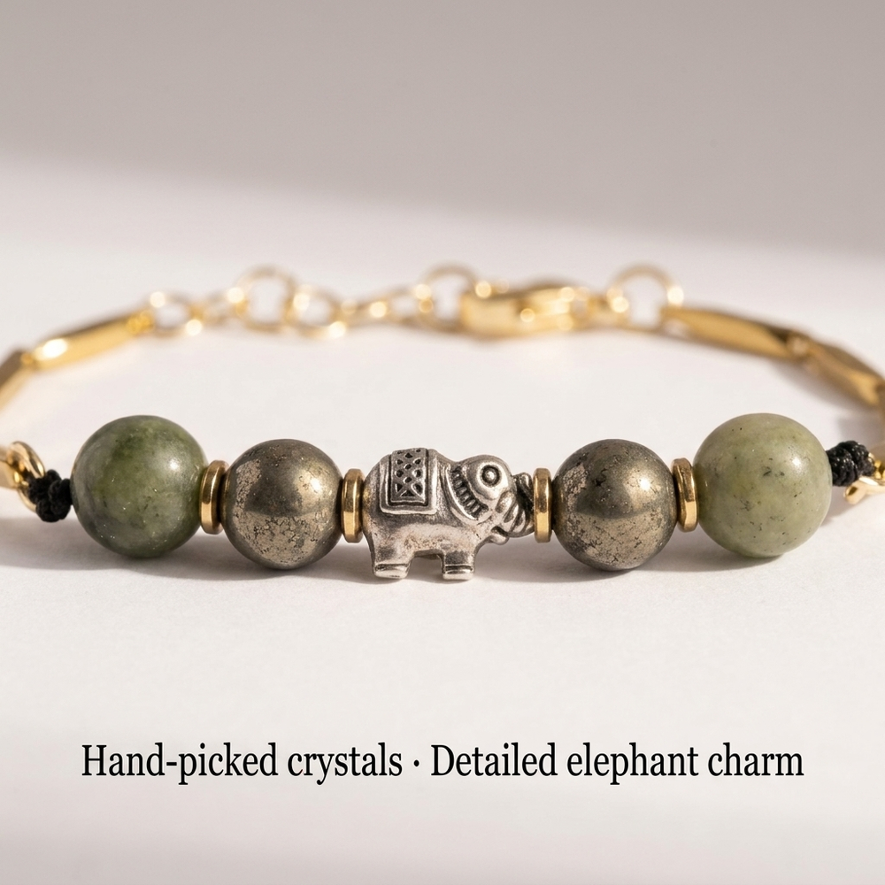 YASHVIJEWELLERY Richie Sutra 24K Gold-Toned Rice Chain Bracelet