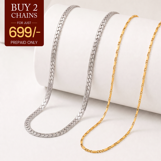 Classic chain combo | YASHVIJEWELLERY