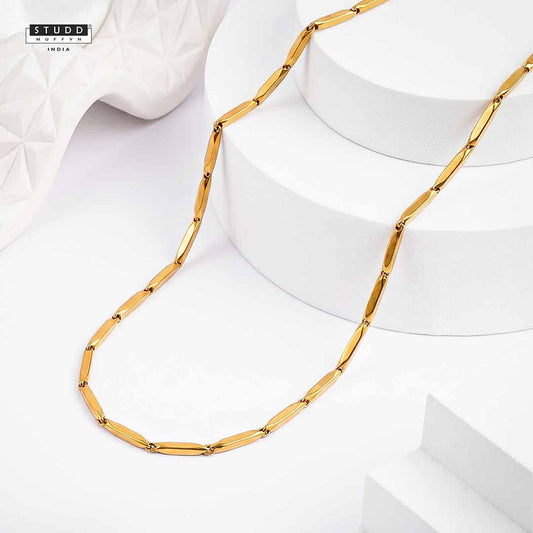 Golden Rice Chain - 24K Gold-Toned | YASHVIJEWELLERY