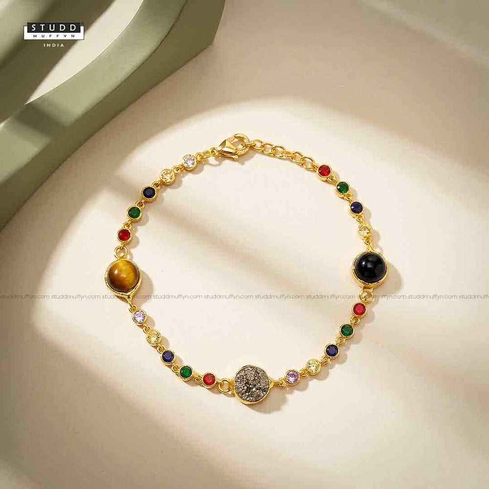 YASHVIJEWELLERY Multi Energy Balance Bracelet
