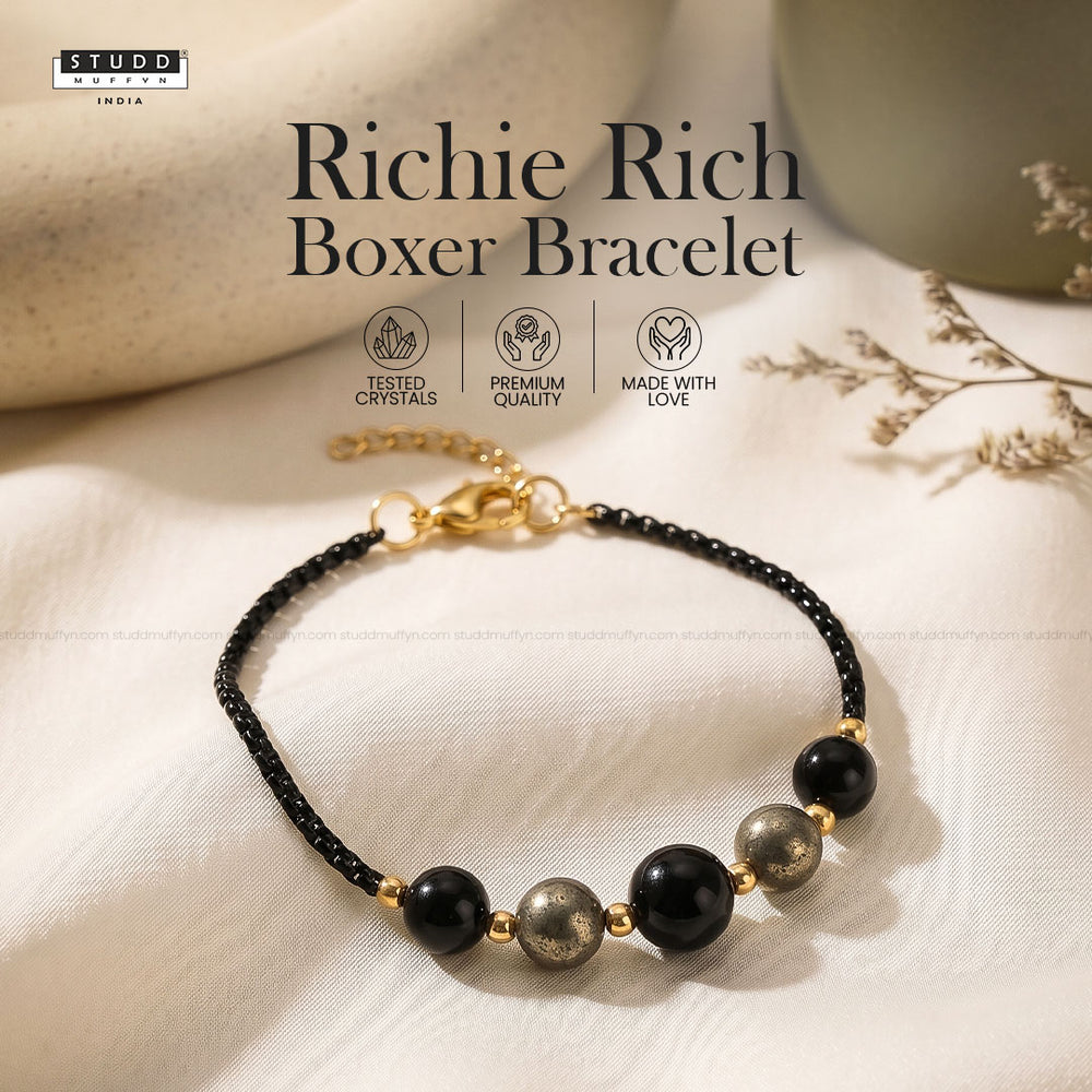YASHVIJEWELLERY Richie Rich Boxer Bracelet